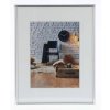 plastic frame Sevilla 28x35 cm silver