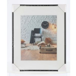 plastic frame Sevilla 40x50 cm black