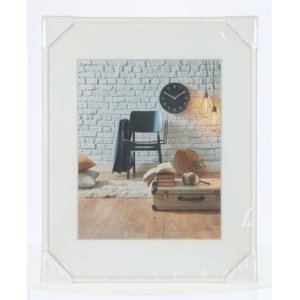 plastic frame Sevilla 40x50 cm white