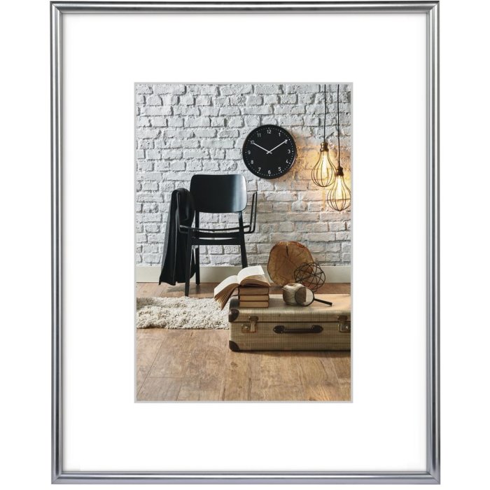 plastic frame Sevilla 40x60 cm silver