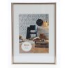 plastic frame Sevilla 21x29,x7 cm grey