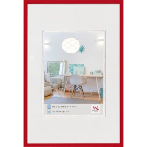 Walther New Lifestyle plastic frame 50x70 cm red