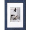 Home wooden frame 50x70 cm blue