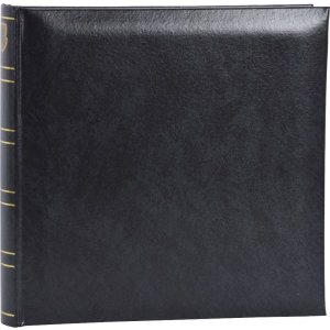 Photo album BASICLINE black 25x24,5 cm