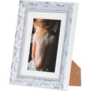 Chic Baroque photo frame 13x18 cm white