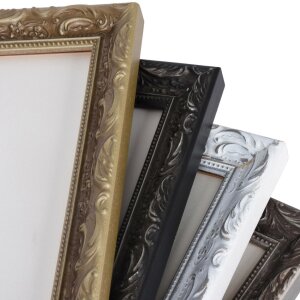 Chic Baroque photo frame 13x18 cm white