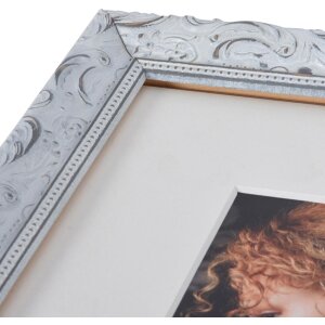 Chic Baroque photo frame 13x18 cm white