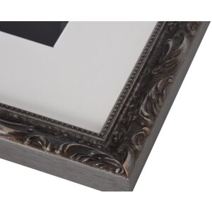 Chic Baroque photo frame 15x20 cm dark grey