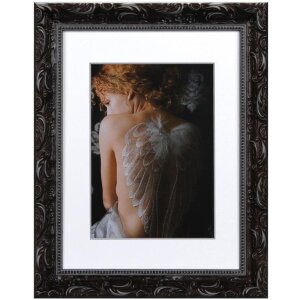 Chic Baroque photo frame 18x24 cm dark grey