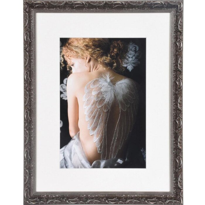 Chic Baroque photo frame 30x40 cm dark grey