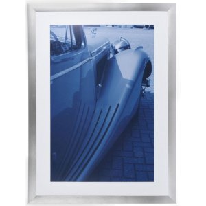 Luzern aluminium frame 50x70 cm silver