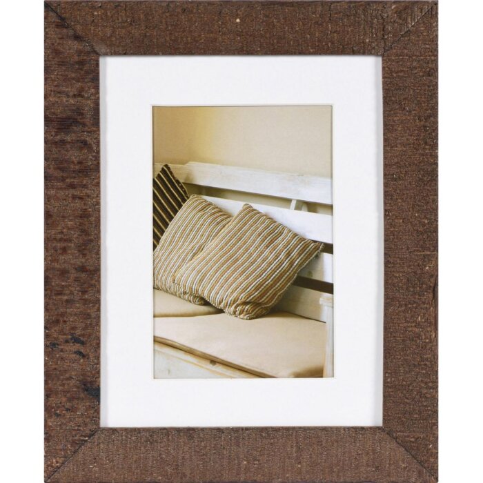 Picture Frame Wood Driftwood 15x20 dark brown