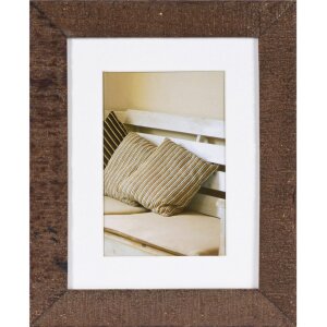 Picture Frame Wood Driftwood 15x20 dark brown