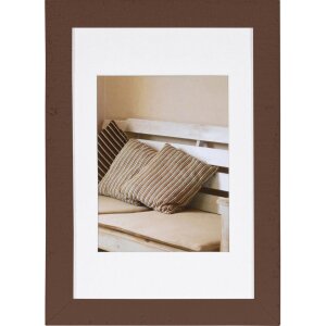 20x30 wood picture frame Driftwood dark brown