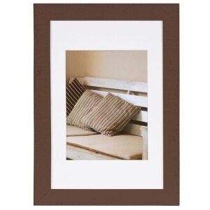 20x30 wood picture frame Driftwood dark brown