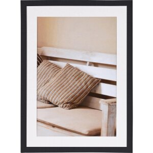 Driftwood wooden frame 50x70 cm dark gray