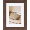 Driftwood wooden frame 18x24 cm dark brown