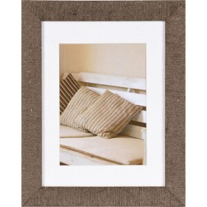 Driftwood wooden frame 18x24 cm medium brown