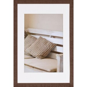 Wooden frame Driftwood 40x60 cm dark brown