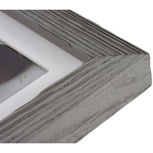 Deco wooden frame 15x20 cm beige