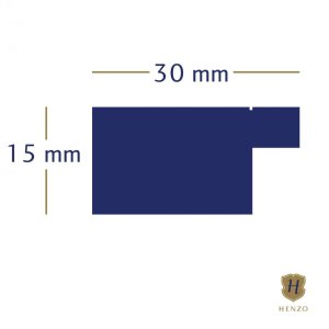 Frisco Bay plastic frame 15x20 cm gold