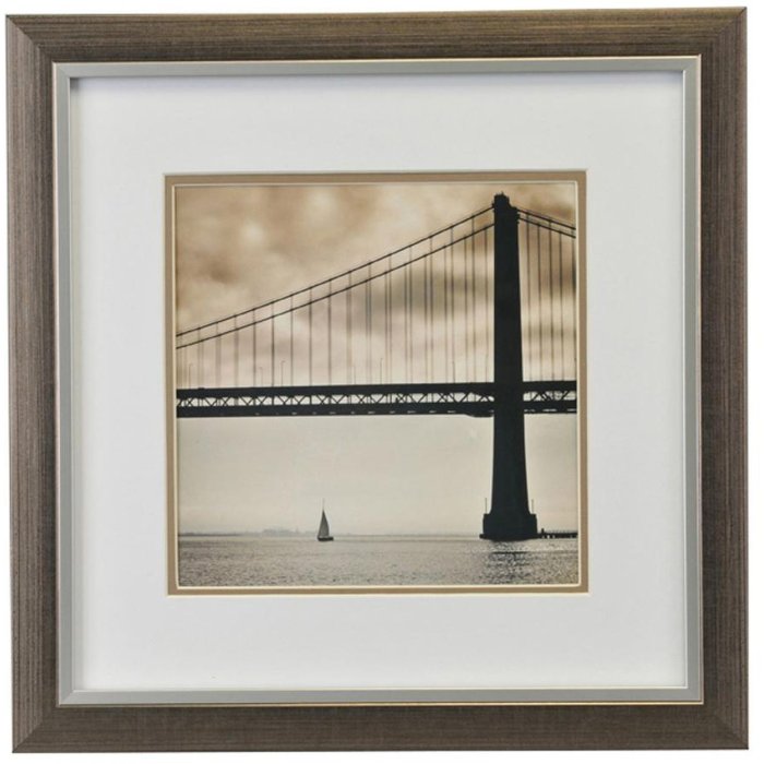 Frisco Bay plastic frame 20x20 cm gold