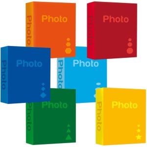 Basic 200 pictures slip-in album 4.5"x6.5"