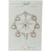 Bead card Ferris wheel 10x15 cm