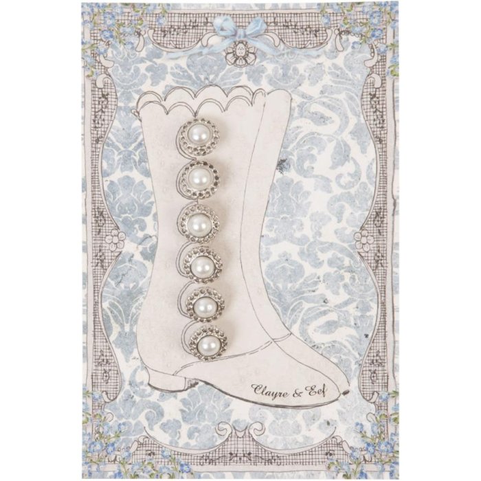 Bead card boots 10x15 cm