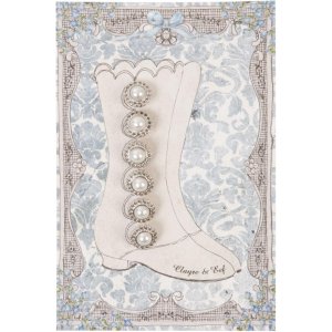 Bead card boots 10x15 cm