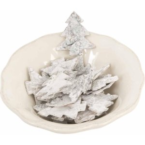 Set of 24 Christmas tree ornaments Christmas trees 5 cm