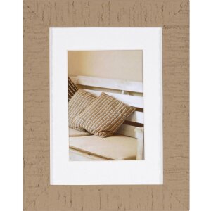 Wooden frame Driftwood 5"x7" beige