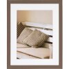 40x50 wooden picture frame medium brown Driftwood