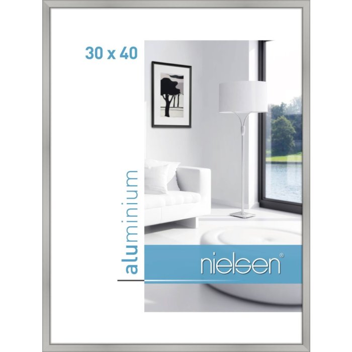 Nielsen Aluminum frame Classic 30x40 cm silver matt