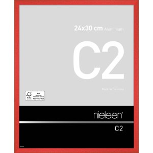 Nielse alu frame C2 Tornado Red 24x30 cm