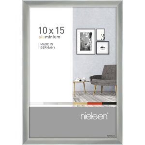 Aluminum frame pixels 10x15 cm silver gloss