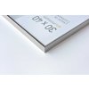 Aluminum frame pixels 10x15 cm silver gloss