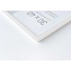 Aluminum frame pixel 21x29,7 cm white gloss