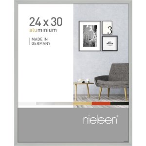 Nielsen Aluminum frame 24x30 pixels cm silver matt