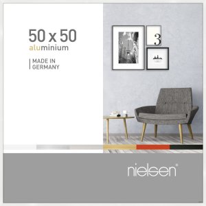 Nielsen Aluminum frame pixels 50x50 cm white gloss