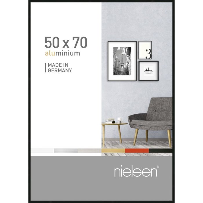 Nielsen Aluminum frame Pixel 50x70 cm black