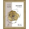 Ascot wooden frame 24x30 cm gold