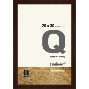 wood frame Quadrum FSC 20x30 cm wenge