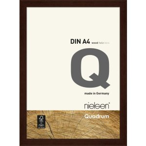 wood frame Quadrum FSC 21x30 cm wenge