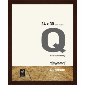 wood frame Quadrum FSC 24x30 cm wenge