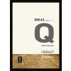 wood frame Quadrum FSC 30x42 cm black