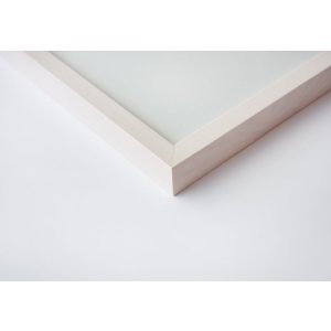 wood frame Quadrum FSC 30x42 cm white