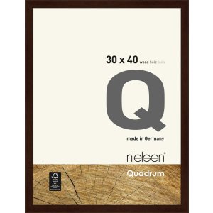 wood frame Quadrum FSC 30x40 cm wenge