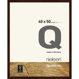 wood frame Quadrum FSC 40x50 cm wenge