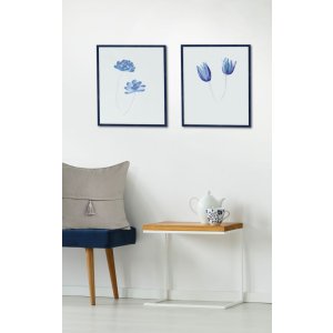 Zoom wooden frame 21x30 cm blue